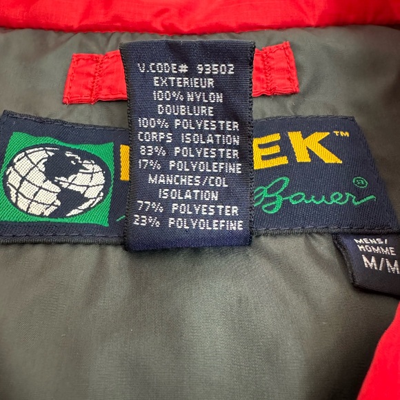 Vintage EBTek jacket, lite loft thinsulate, roomy, zipped closure and pockets. - Picture 7 of 10